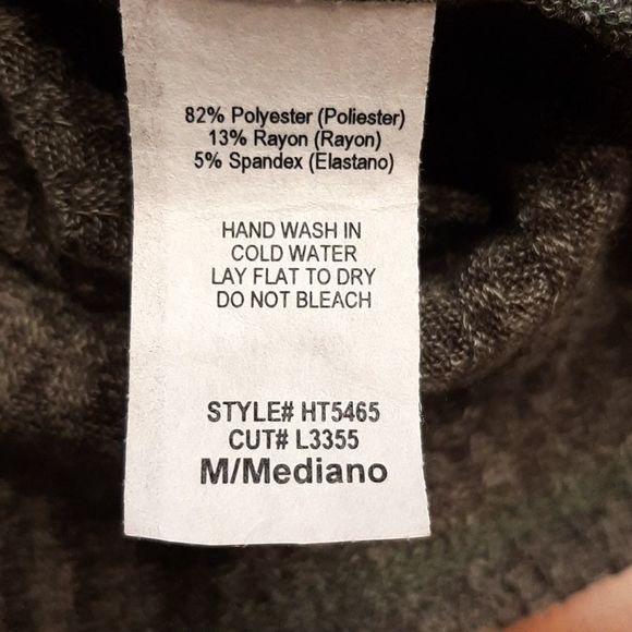 NWOT Pixi+ ivy Green Cold Shoulder Womens M Cowl Neck Sweater - Picture 9 of 10